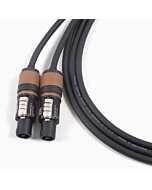Neutrik speakON to speakON Standard 2.5mm (2 Pole) Black Speaker Cables